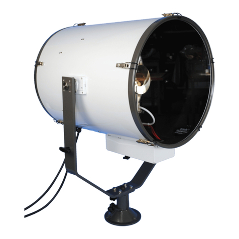 Francis Searchlights A7209 User instruction & installation manual