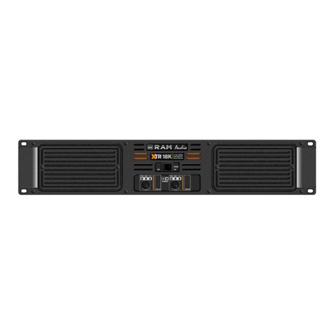 RAM XTR Series User manual
