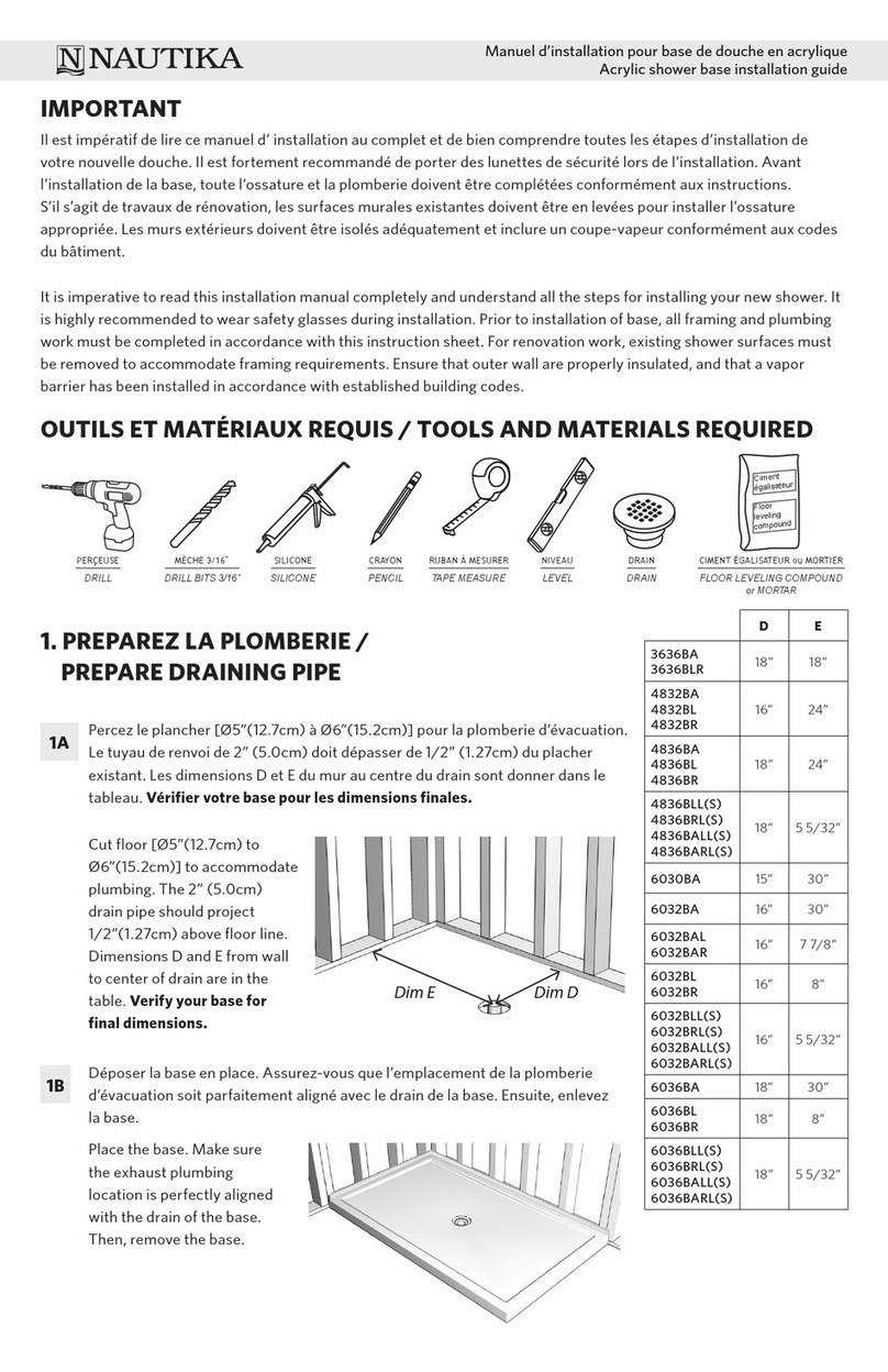 NAUTIKA 4832BA installation guide
