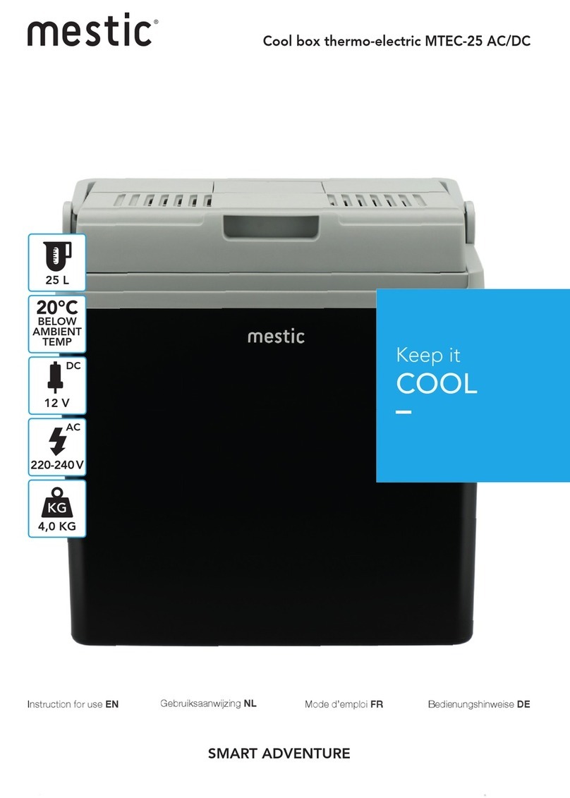 MESTIC MTEC-25 Instructions for use