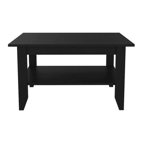 TUHOME Furniture MLW5602 Assembly instructions