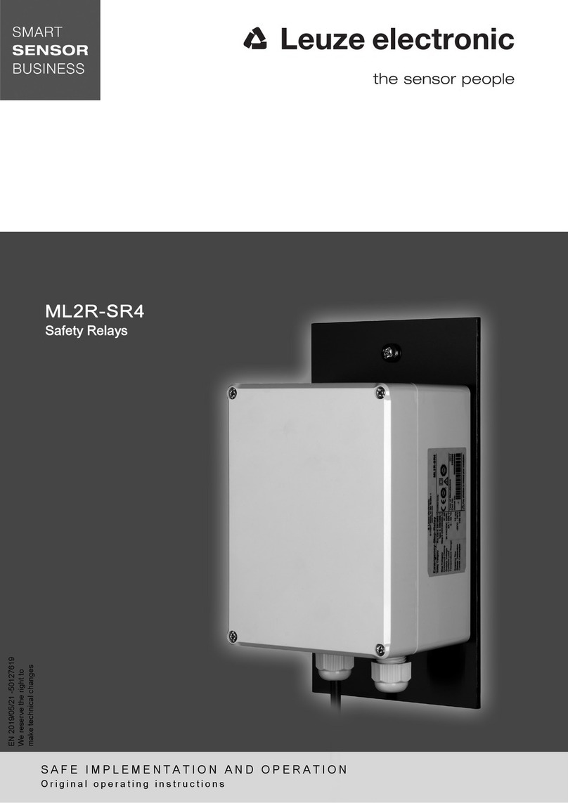 Leuze electronic ML2R-SR4 User manual