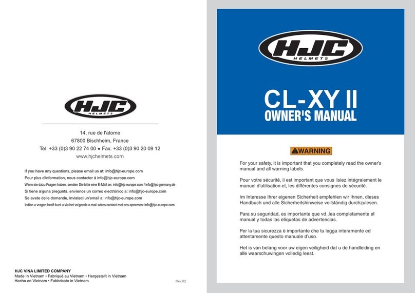 HJC CL-XY II User manual
