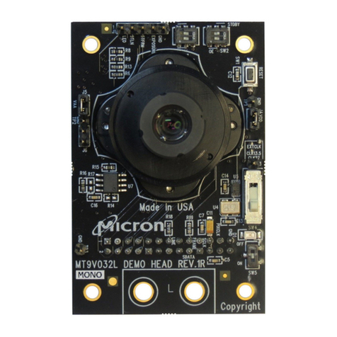 ON Semiconductor MT9V032C12STMH-GEVB user manual