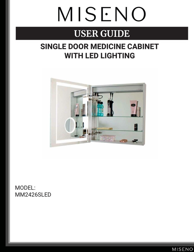 miseno MMC2426SLED User manual