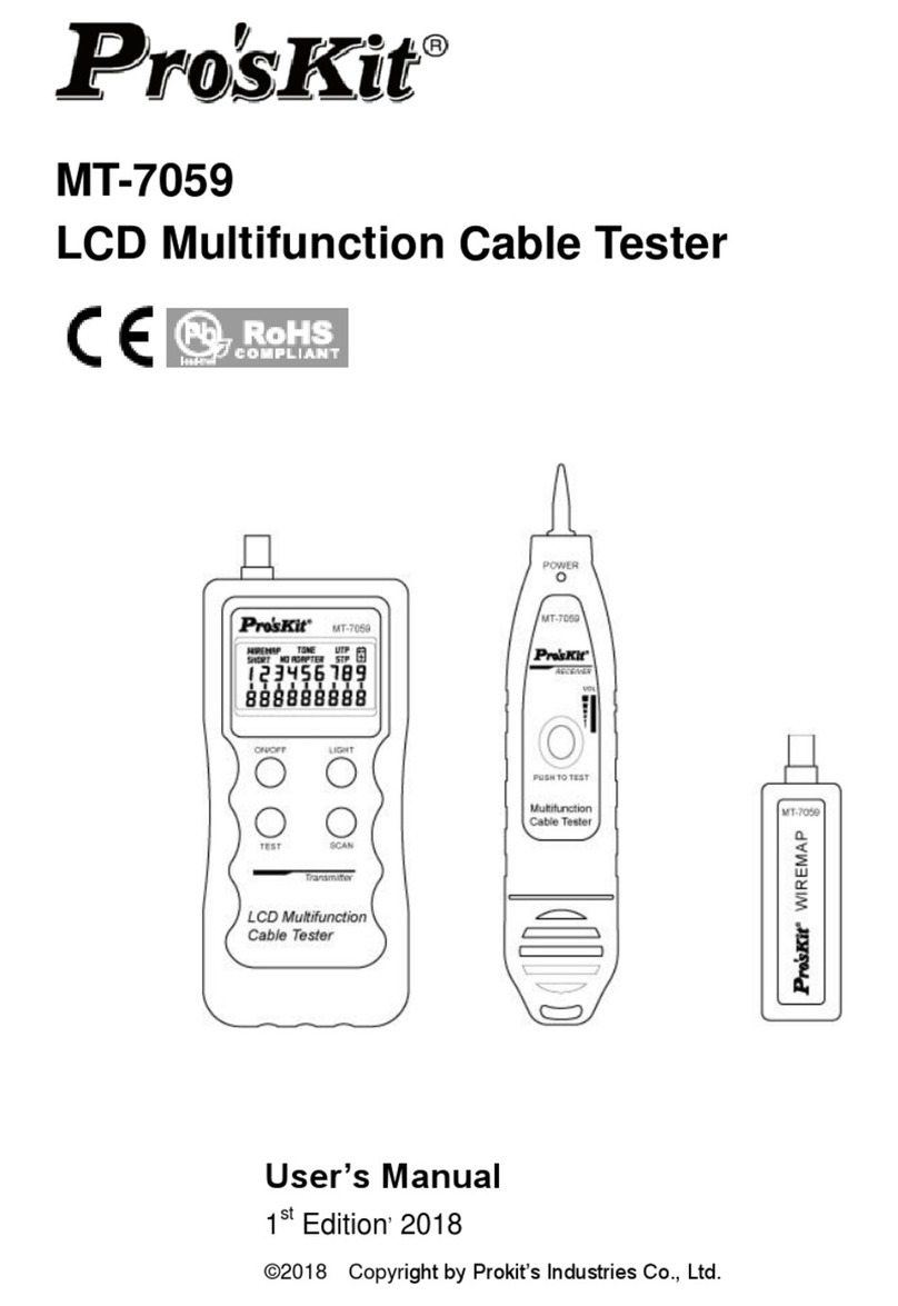 Pro's Kit MT-7059 user manual