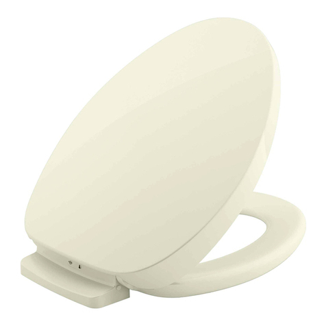 Kohler PureWarmth K-10349-96 Assembly instructions
