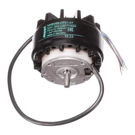 Ebmpapst M4E068-CF01-01 User manual