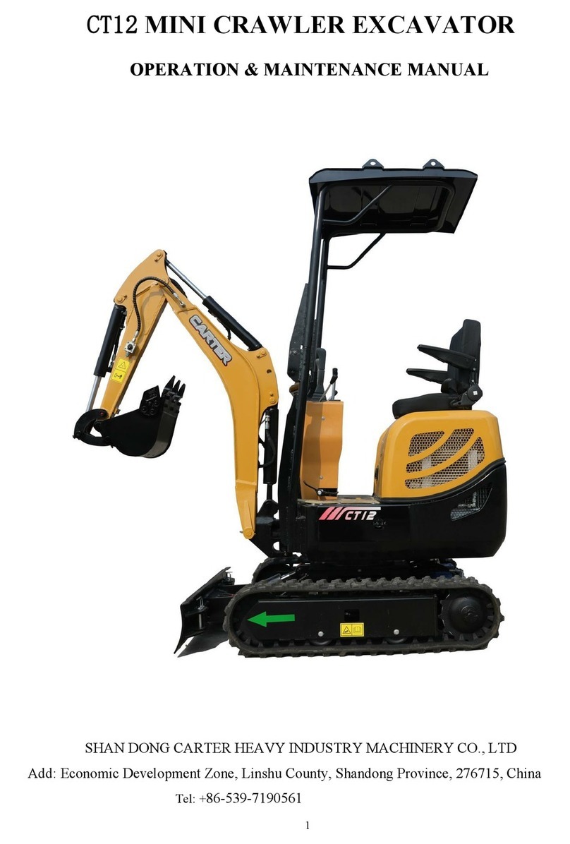 Carter CT12 Operation & maintenance manual