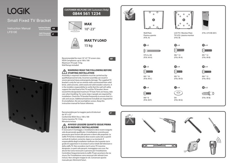 Currys Essentials LOGIK LFS10E instruction manual Currys Essentials LOGIK LFS10E instruction manual