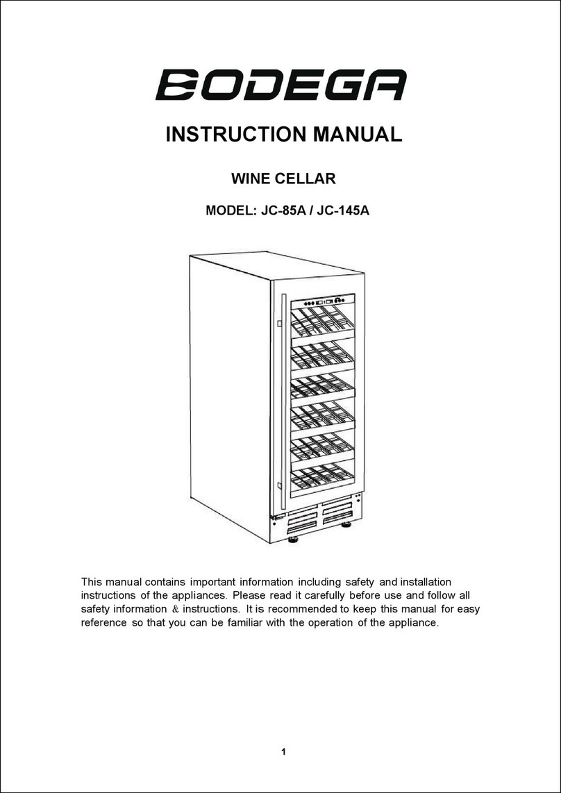 BODEGA JC-145A instruction manual