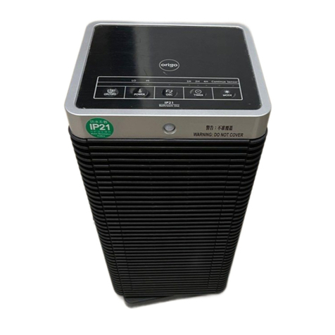 ORIGO FH-T18P User manual