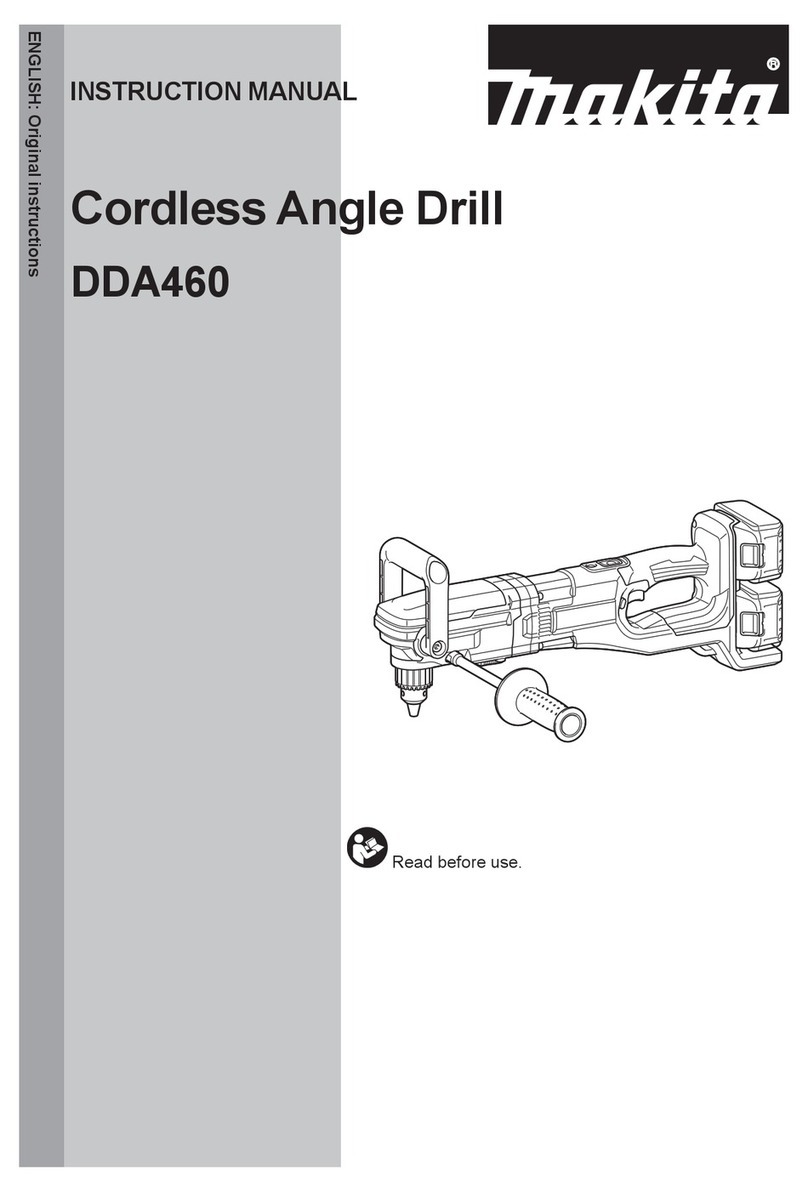 Makita DDA460Z User manual Makita DDA460Z User manual