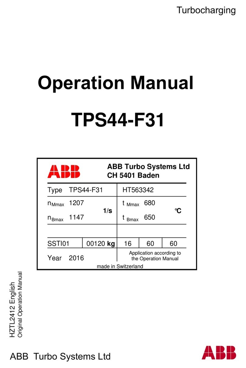 ABB HT563342 Operation manual