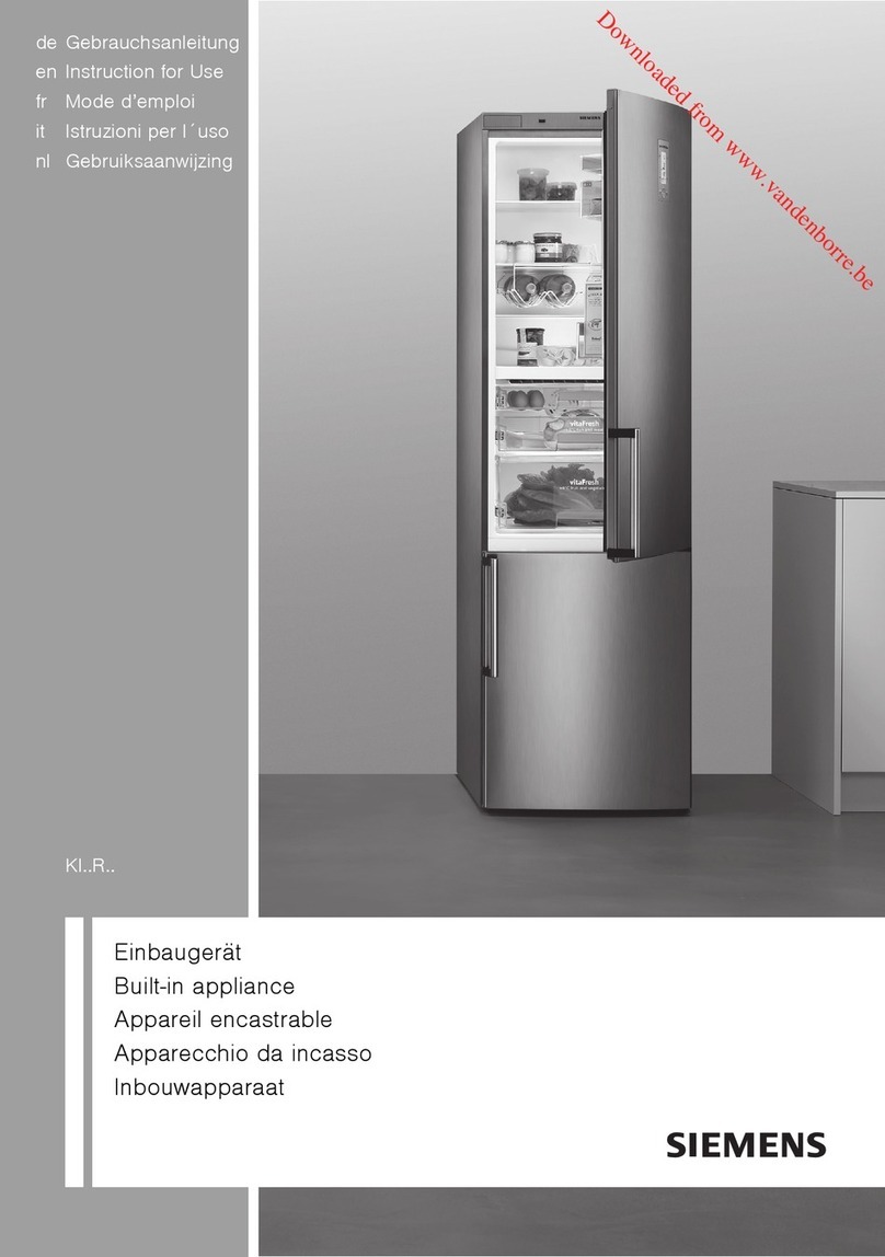 Siemens KI18RV30 User manual