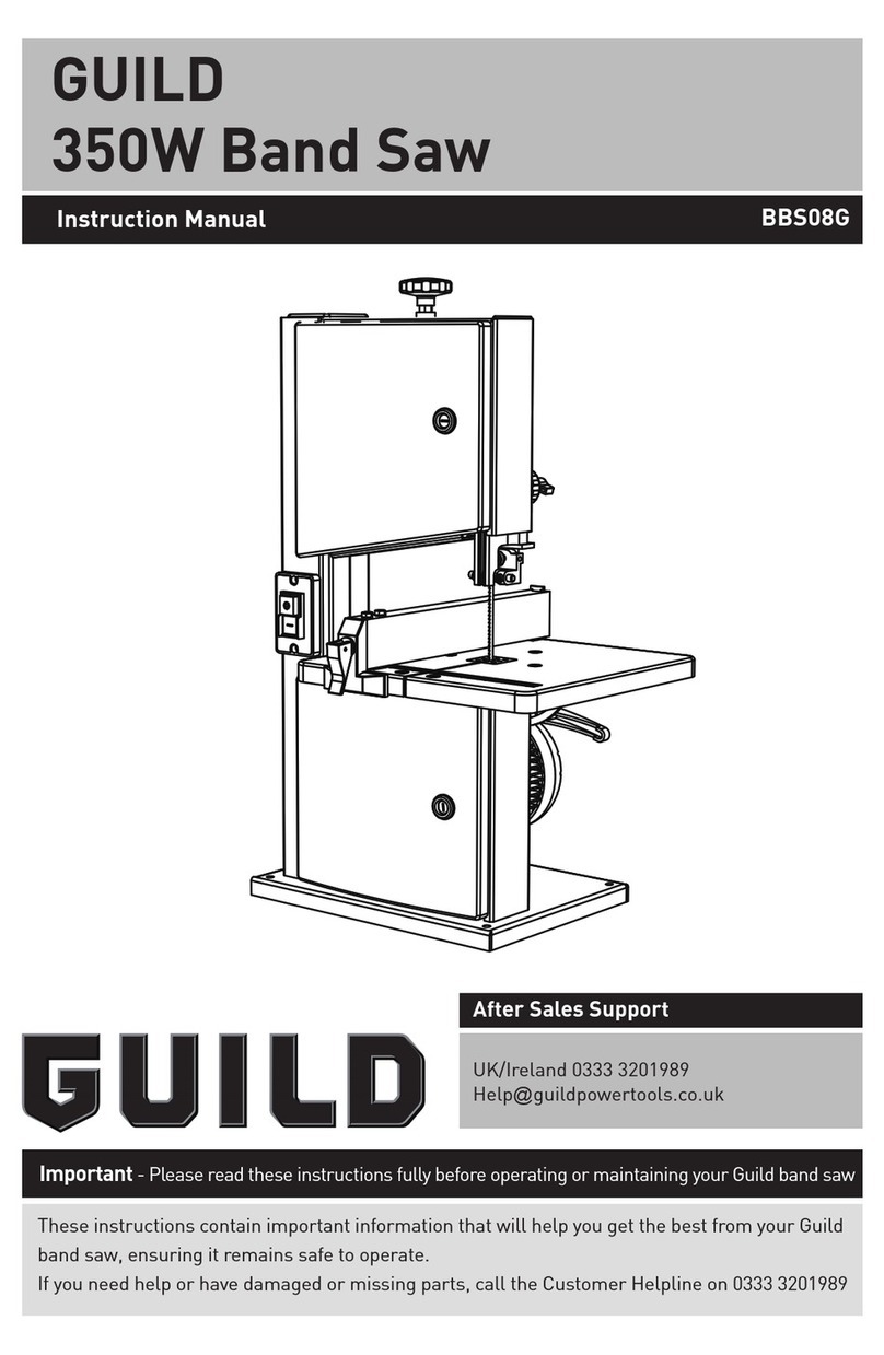 Guild BB08G instruction manual