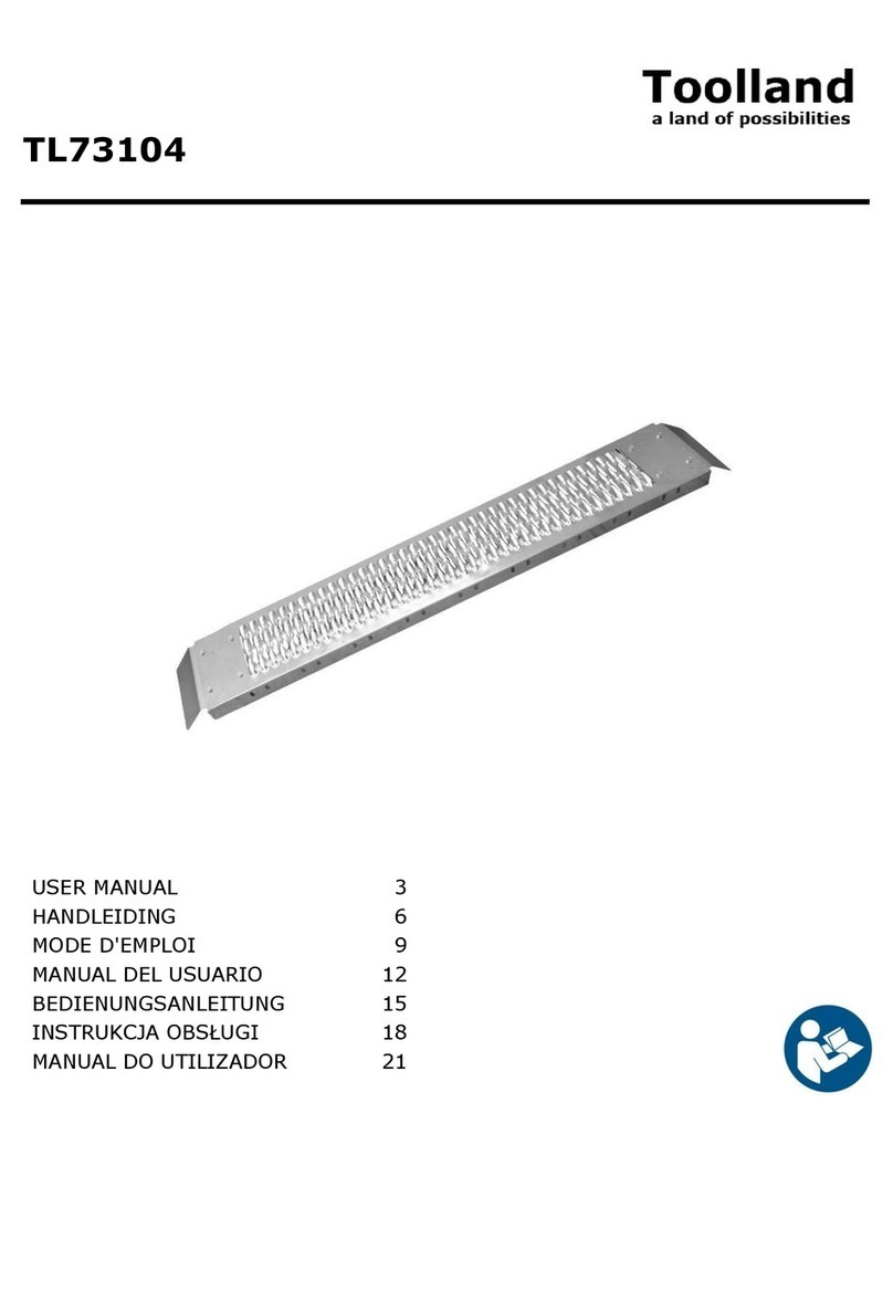 Toolland TL73104 user manual