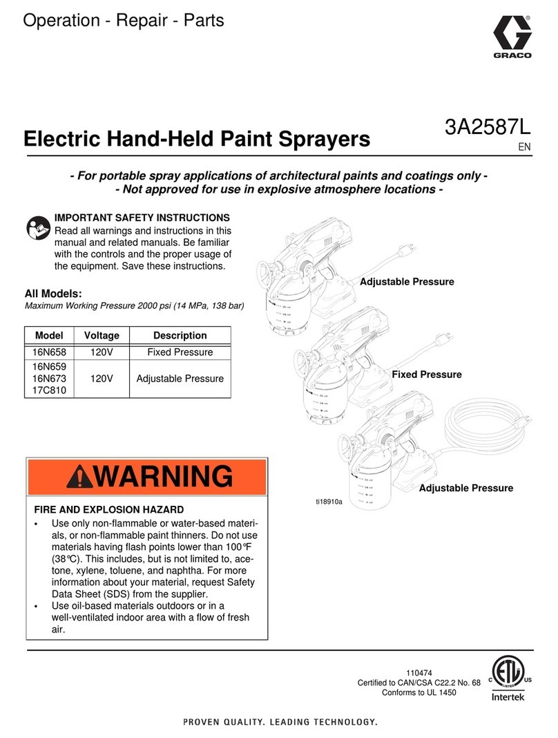 Graco 17C810 Use and care manual
