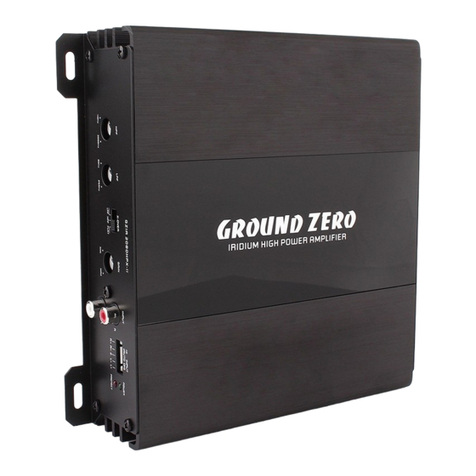 Ground Zero GZIA 1.300HPX-B User manual