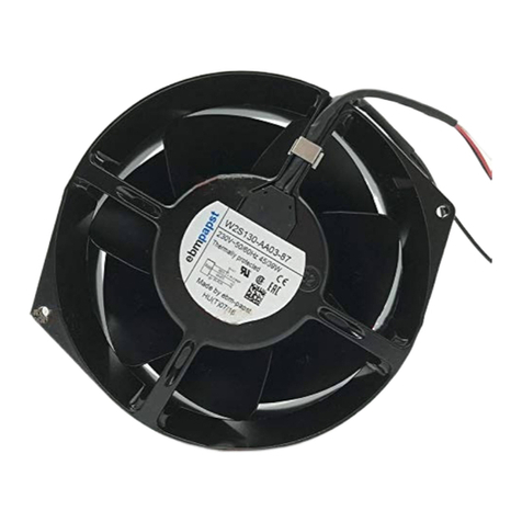 Ebmpapst W2S130-AA03-87 User manual