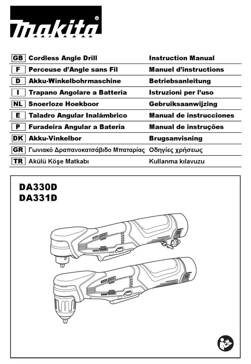 Makita DA331D User manual Makita DA331D User manual