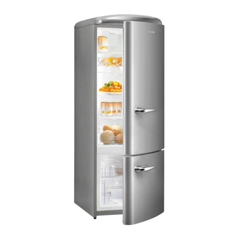 Gorenje RK6161AW User manual Gorenje RK6161AW User manual