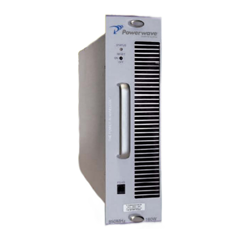 PowerWave G3L-850-160 Installation and service manual