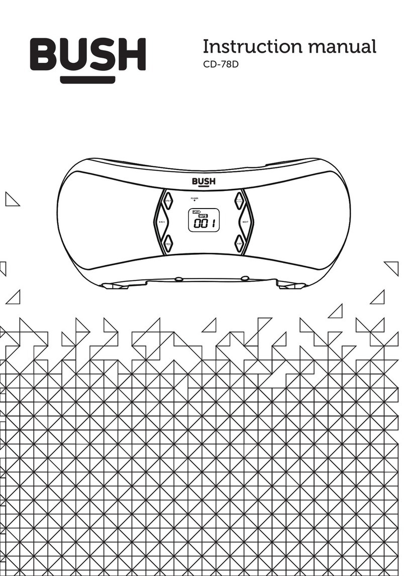 Bush CD-78D instruction manual