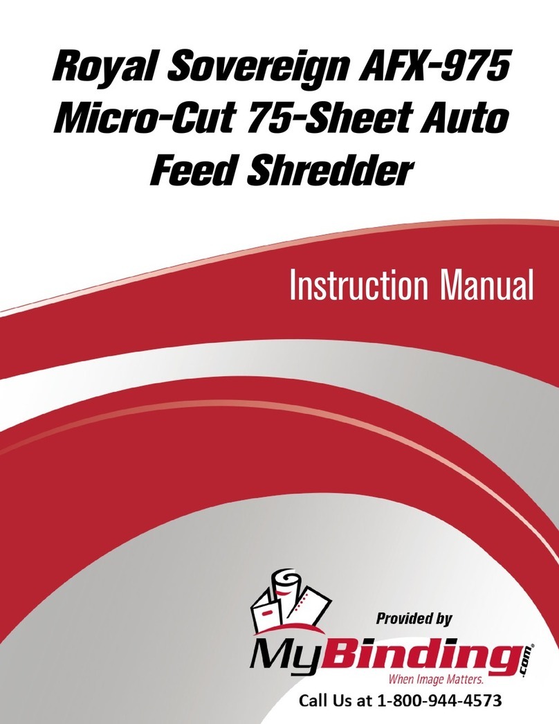 Royal Sovereign AFX-975 User manual