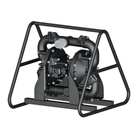 Warren rupp SANDPIPER Drillers Series Service & operating manual