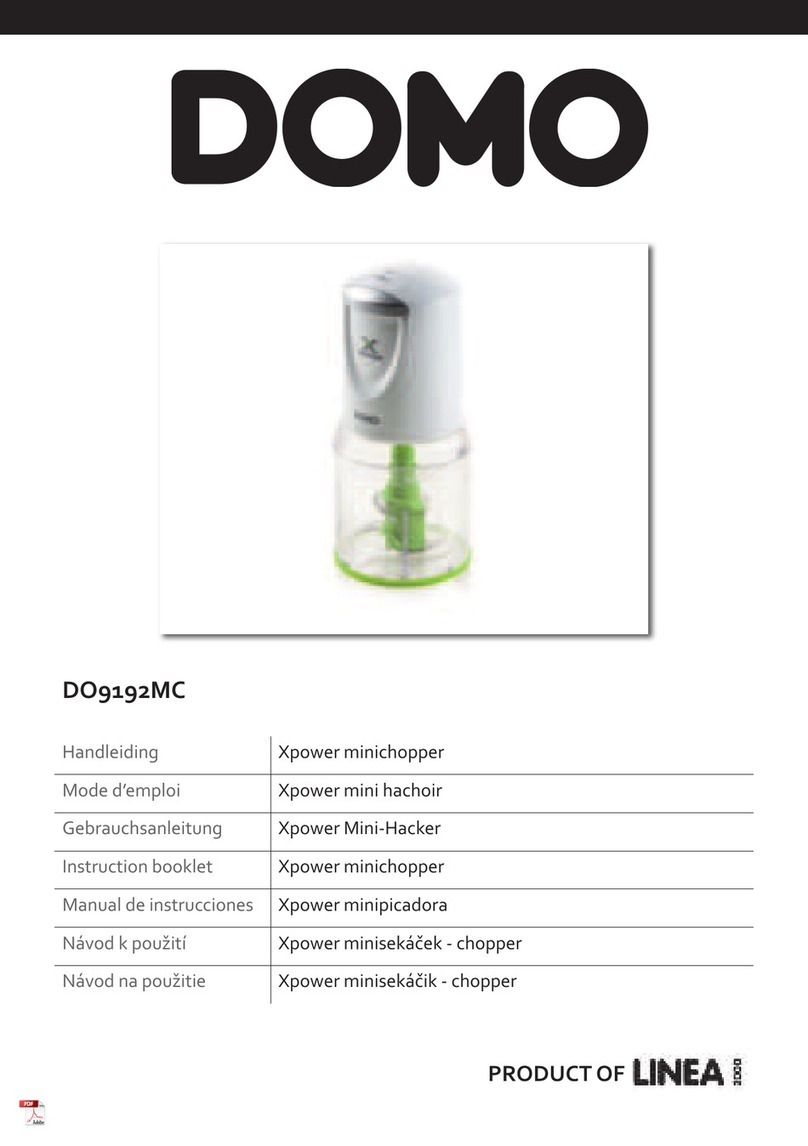 Linea 2000 DOMO Xpower DO9192MC User manual