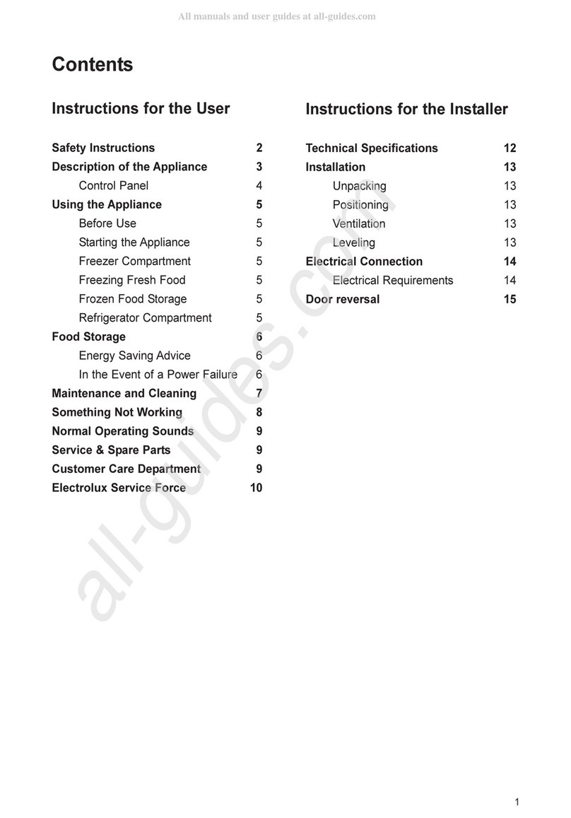 Electrolux ER 3162BN User manual