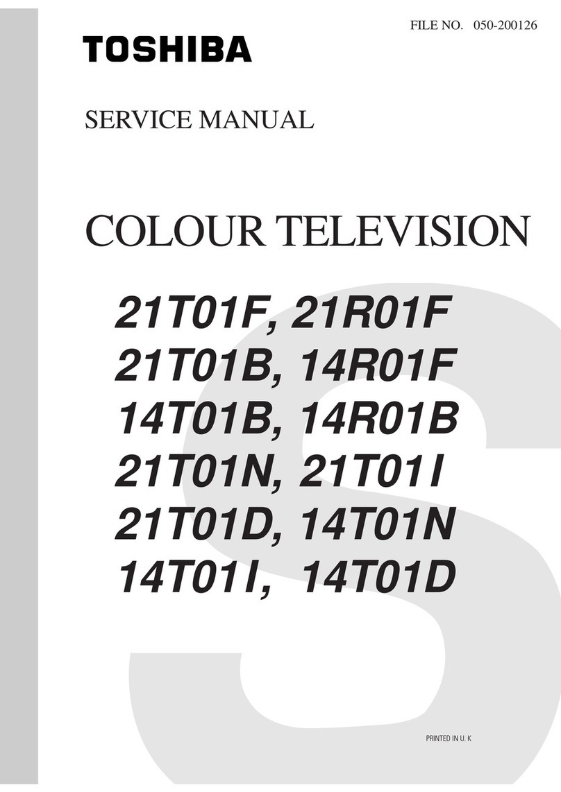 Toshiba 21T01F User manual