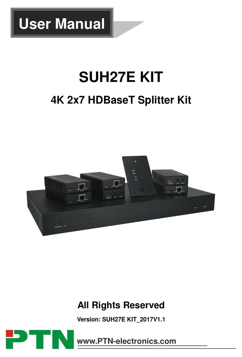 PTN SUH27E KIT user manual