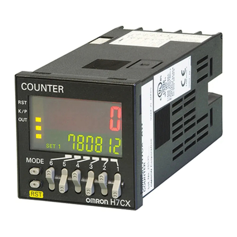 Omron H7CX- -N Series User manual