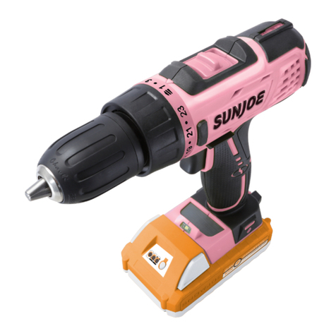 SNOWJOE sunjoe 24V-DDK-LTX-PNK User manual SNOWJOE sunjoe 24V-DDK-LTX-PNK User manual