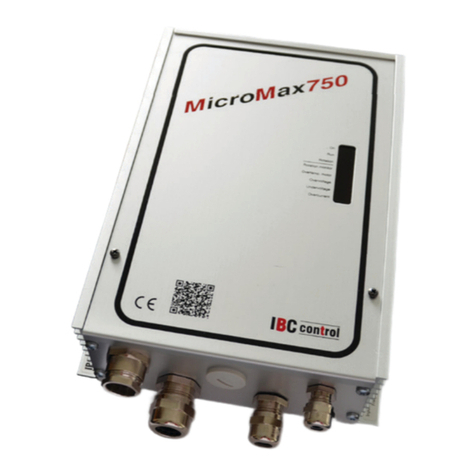 IBC control F21075301 User manual