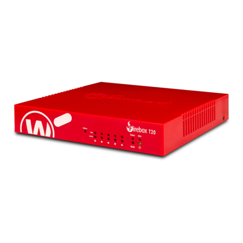 Watchguard Firebox T20-W User manual