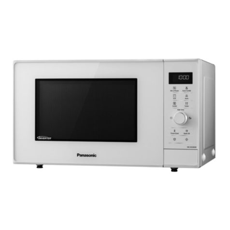 Panasonic NN-GD34HW operating instructions