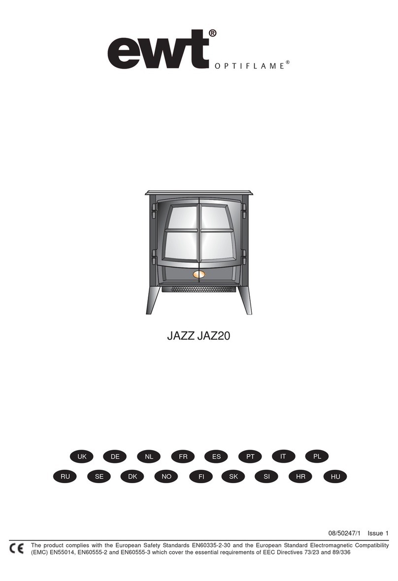 EWT Optiflame JAZZ JAZ20 manual