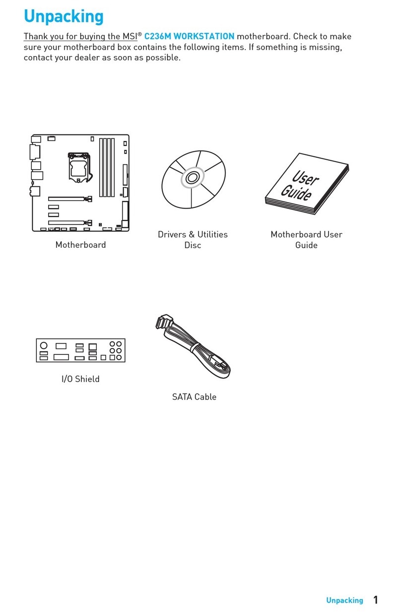 MSI C236M WORKSTATION manual