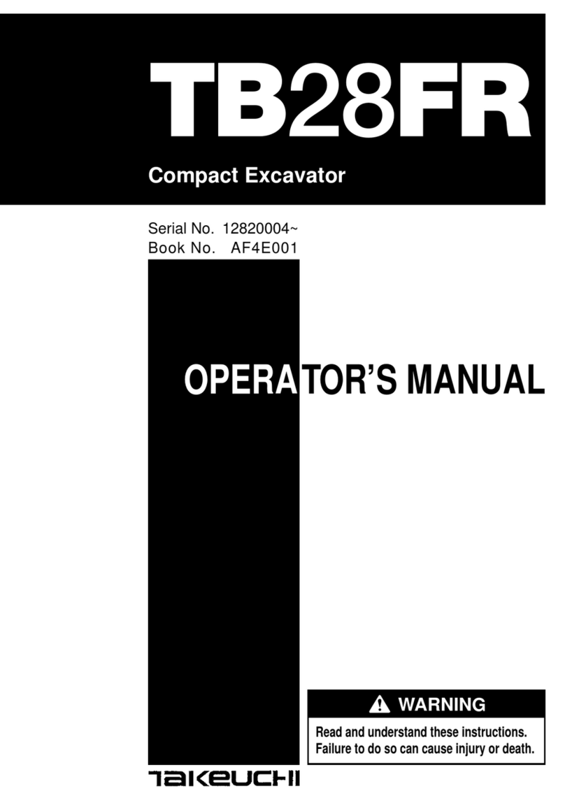 Takeuchi AF4E001 User manual