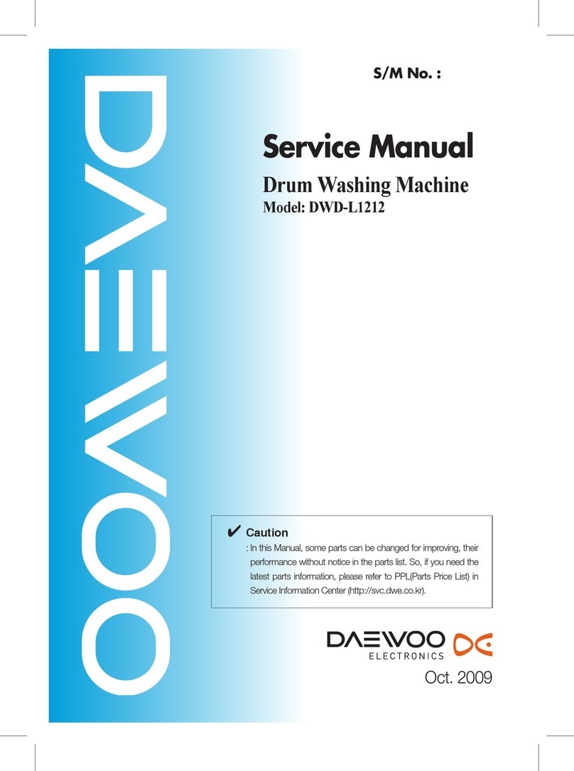DAEWOO ELECTRONICS DWD-L1212 Service manual