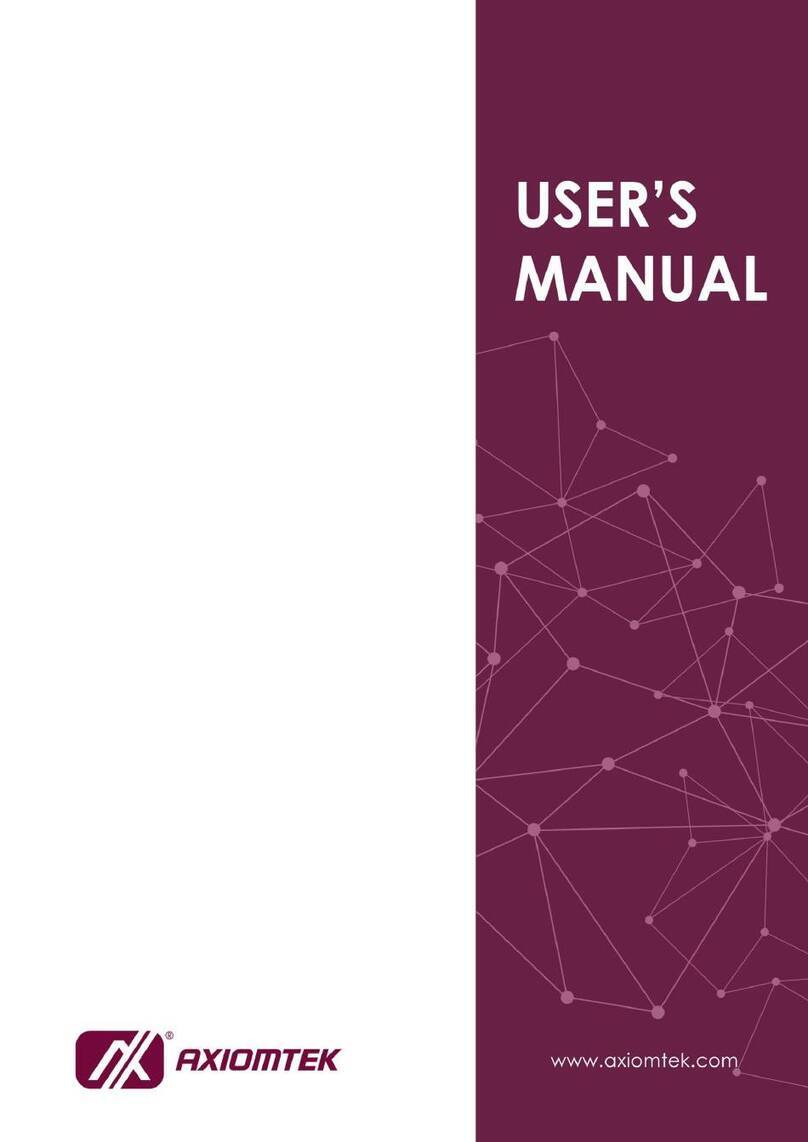 AXIOMTEK CAPA13S Series User manual