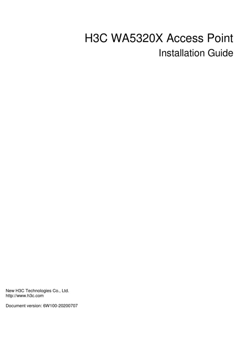 H3C WA5320X User manual