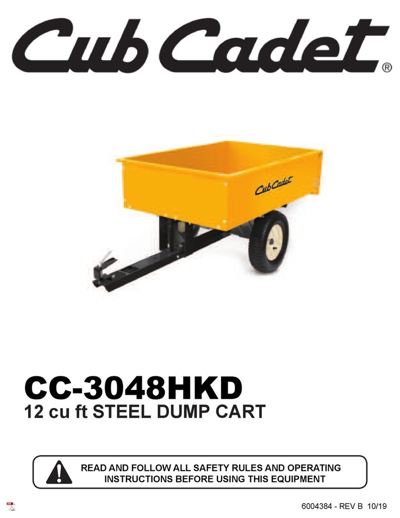 Cub Cadet CC-3048HKD User manual Cub Cadet CC-3048HKD User manual