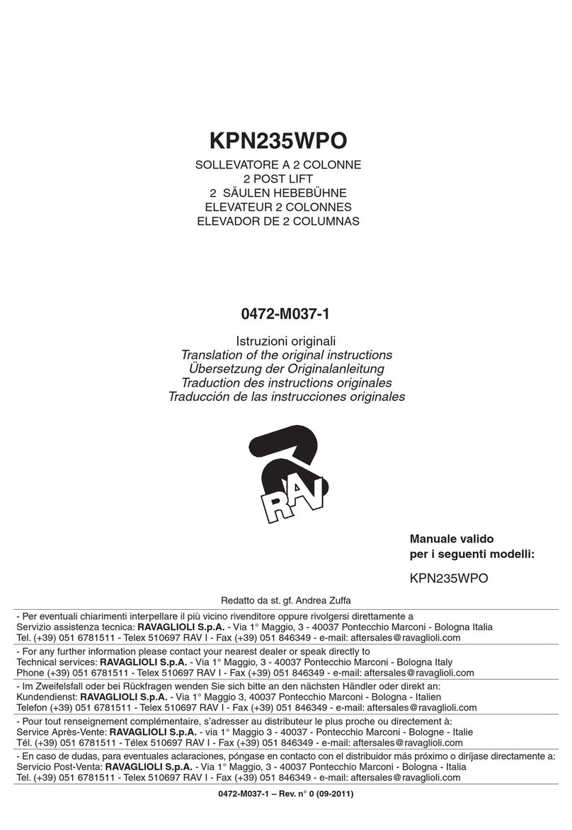 Ravaglioli KPN235WPO User manual