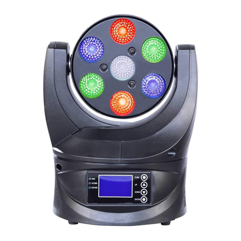 PR Lighting XLED 3007 manual
