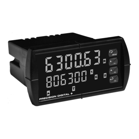 Precision Digital Corporation PROVU PD6300 Series User manual