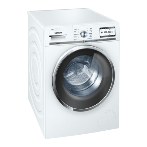 Siemens WM16Y890EE Instruction manual and installation instructions